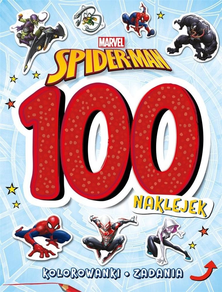Marvel Spider-Man. 100 naklejek