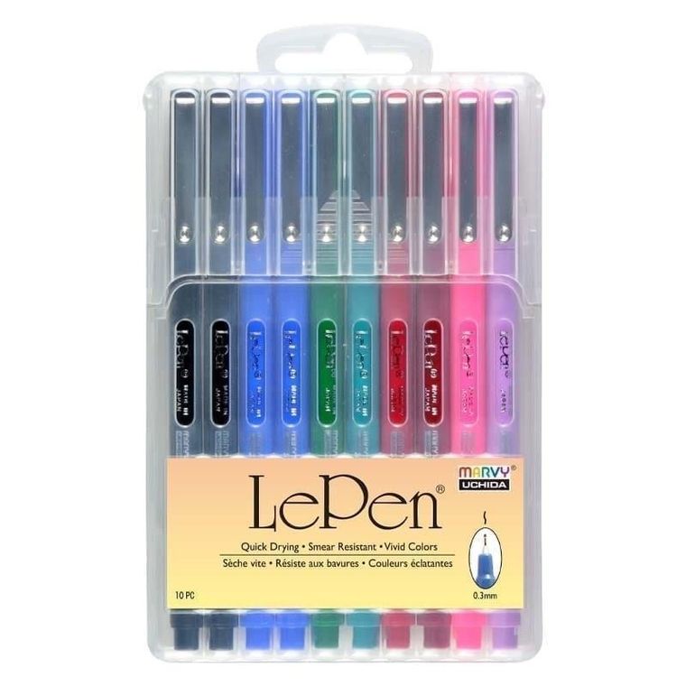 Marvy, Le Pen Basic, cienkopisy, 10 kolorów