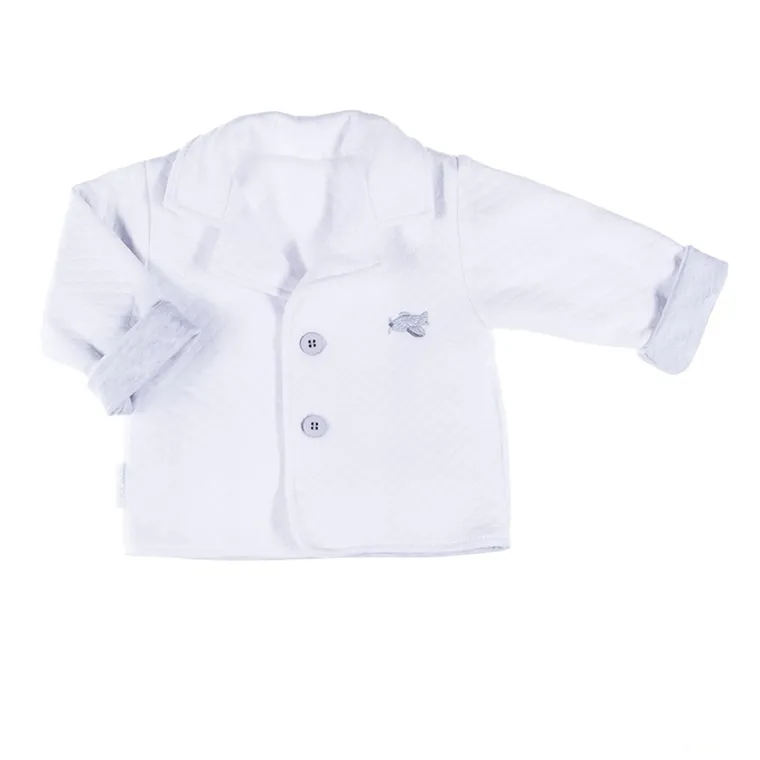 Marynarka chłopięca, biała, Eevi