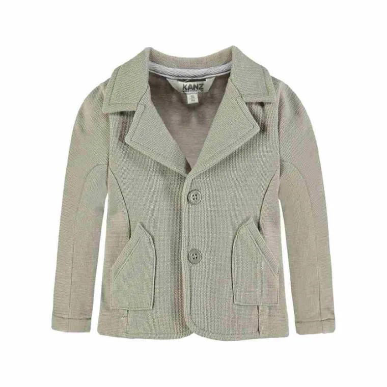 Marynarka chłopięca, szara, Kanz