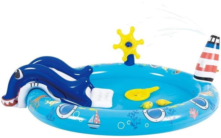 Marynarz, basen dmuchany