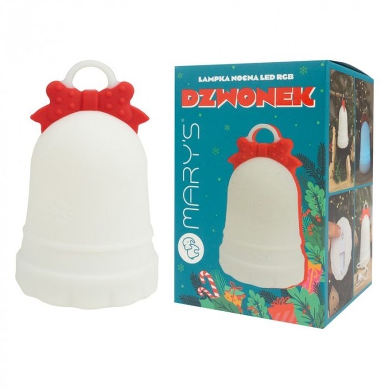 Mary's, Dzwonek, lampka nocna, LED RGB