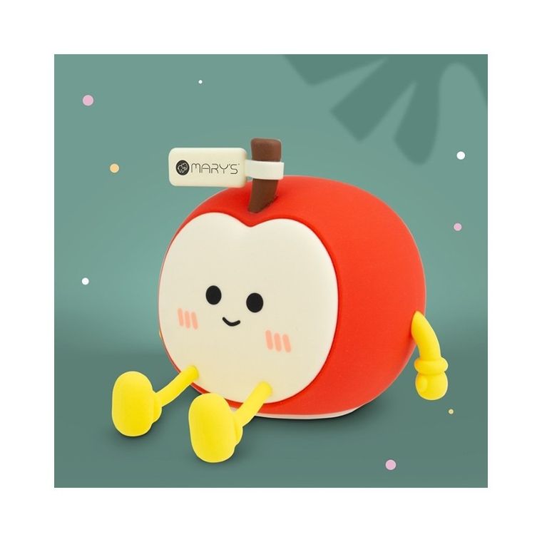 Mary's, lampka nocna LED, jabłko