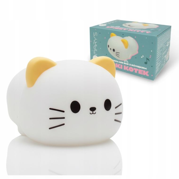 Mary's, Słodki Kotek, lampka nocna LED RGB