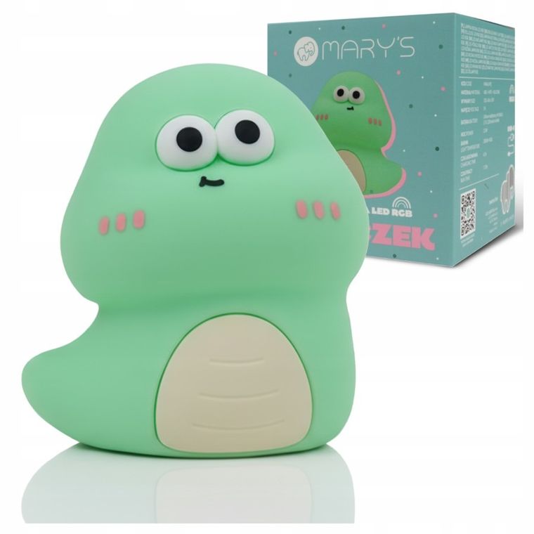 Mary's, Zielony robak, lampka nocna LED