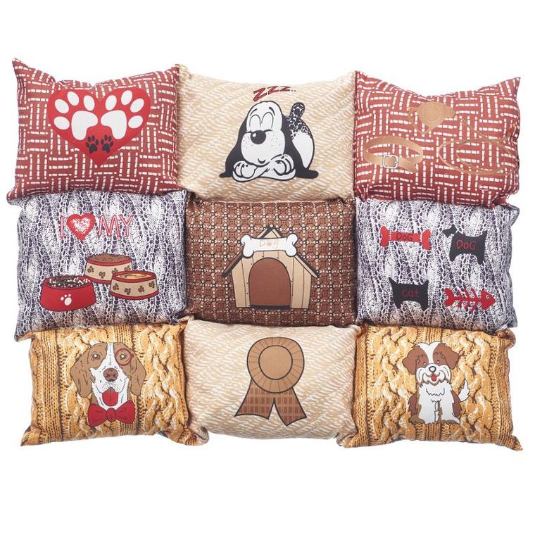 Mascow, legowisko dla psa, z antypoślizgowym spodem, 55-45 cm