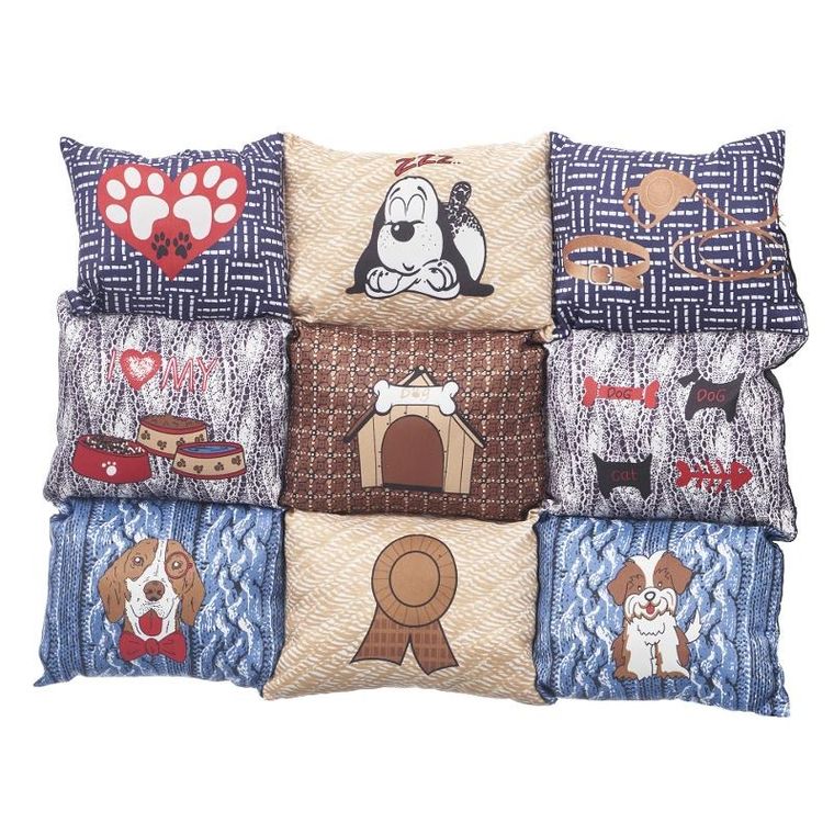 Mascow, legowisko dla psa, z antypoślizgowym spodem, 55-45 cm