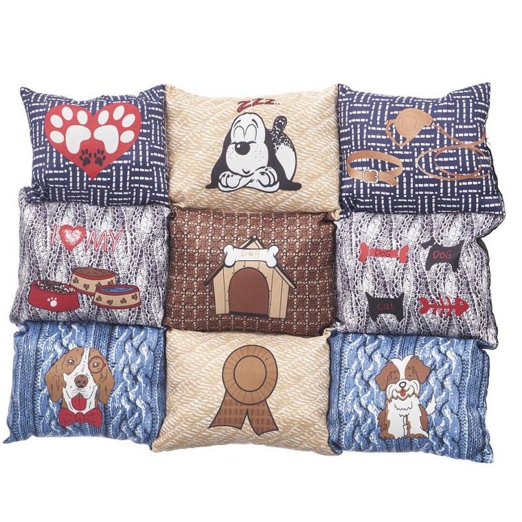 Mascow, legowisko dla psa, z antypoślizgowym spodem, 58-80 cm