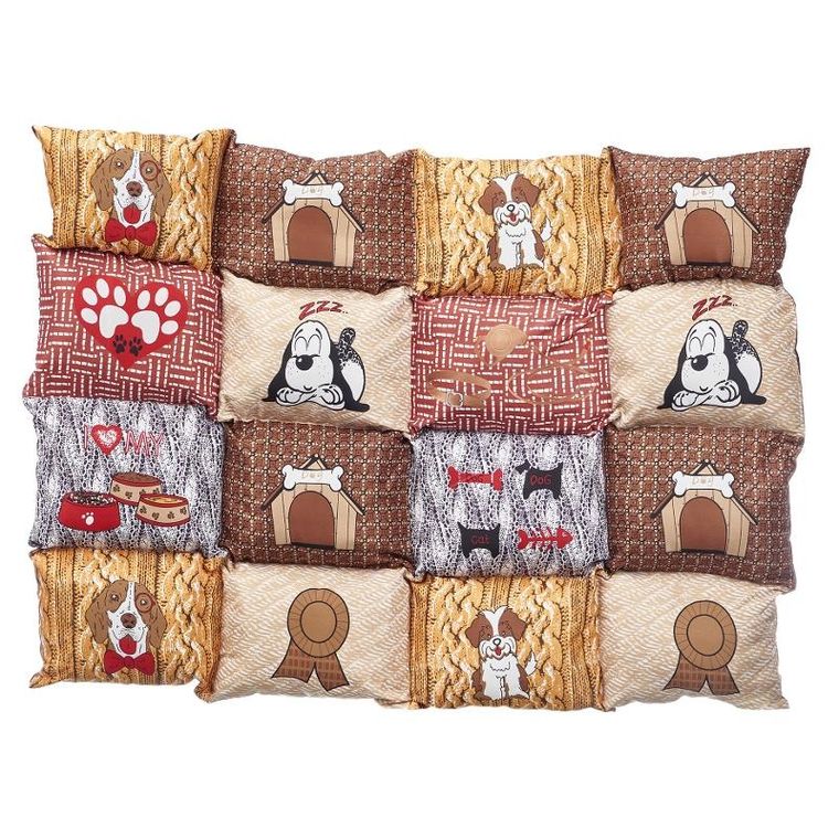 Mascow, legowisko dla psa, z antypoślizgowym spodem, 65-95 cm