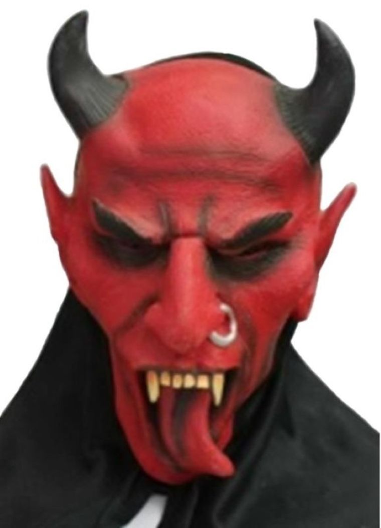 Maska, diabeł z językiem