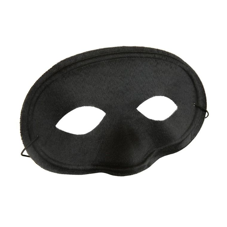 Maska karnawałowa, na oczy, czarna