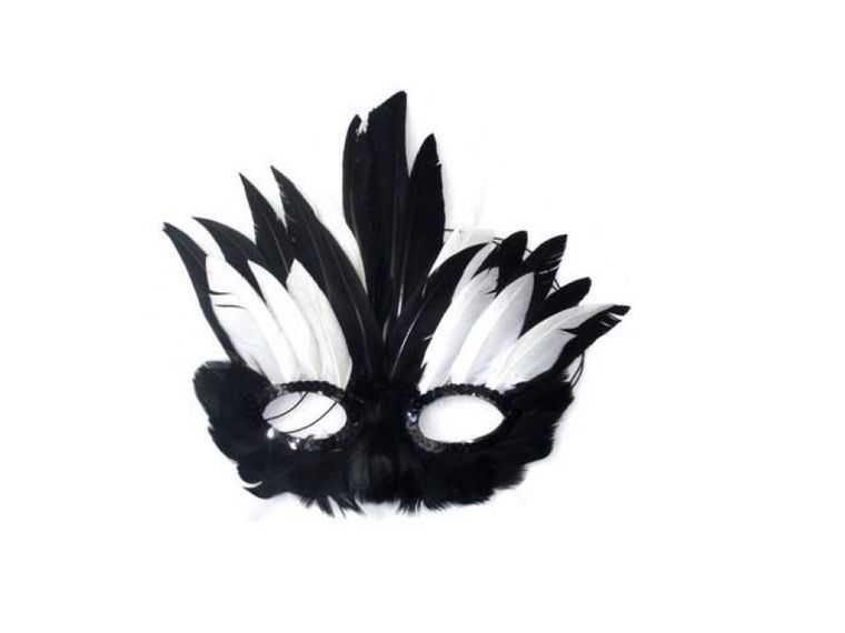 Maska, pióra