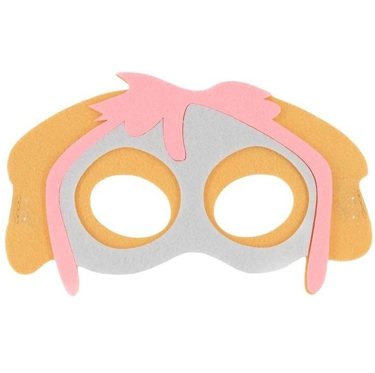 Maska, Psi Piesek z uszkami, filcowa