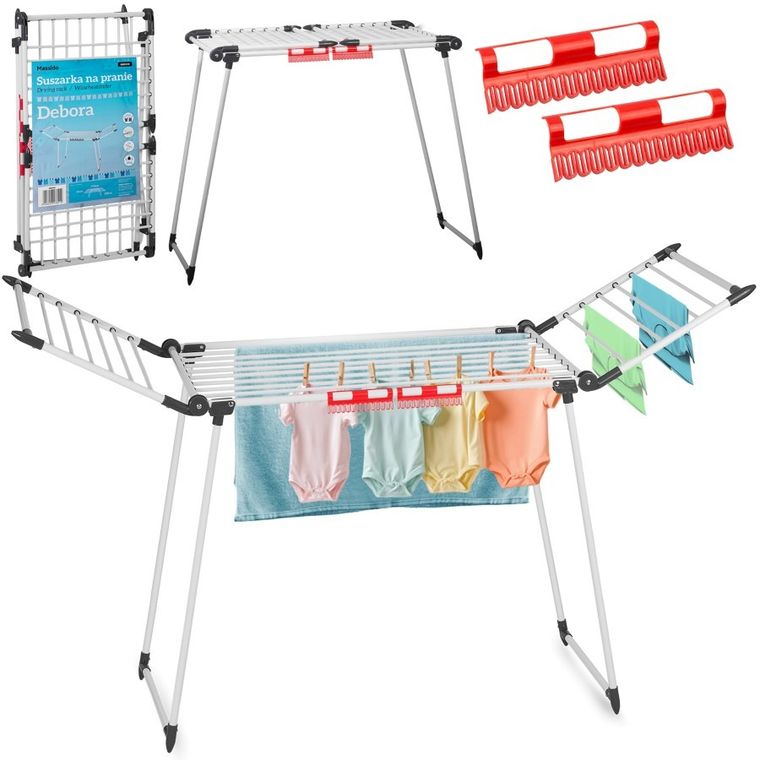Massido, Debora, suszarka do prania, stojąca, 19 m