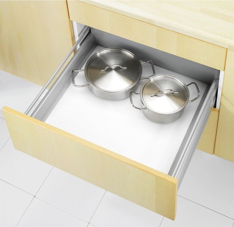 Mata antypoślizgowa do szafek i szuflad kuchennych