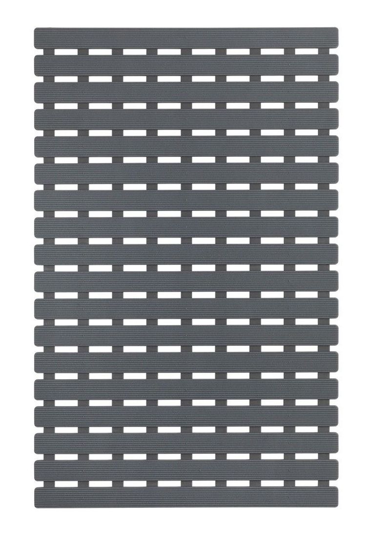 Mata łazienkowa, z tworzywa sztucznego, antypoślizgowa, 63-40 cm