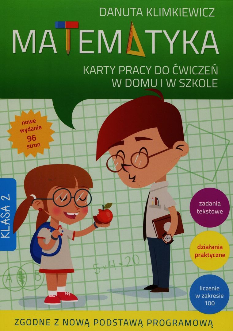 Matematyka. Karty pracy do ćwiczeń w domu i w szkole. Część 2. Szkoła podstawowa