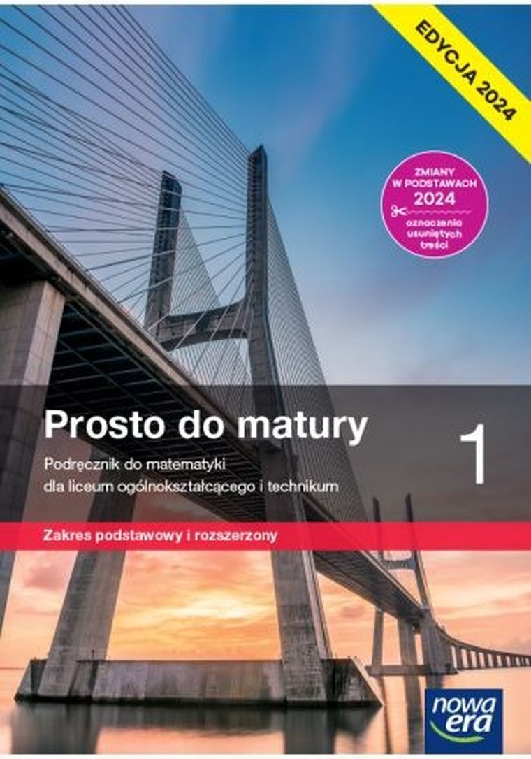 Matematyka LO 1. Prosto do matury. Podręcznik