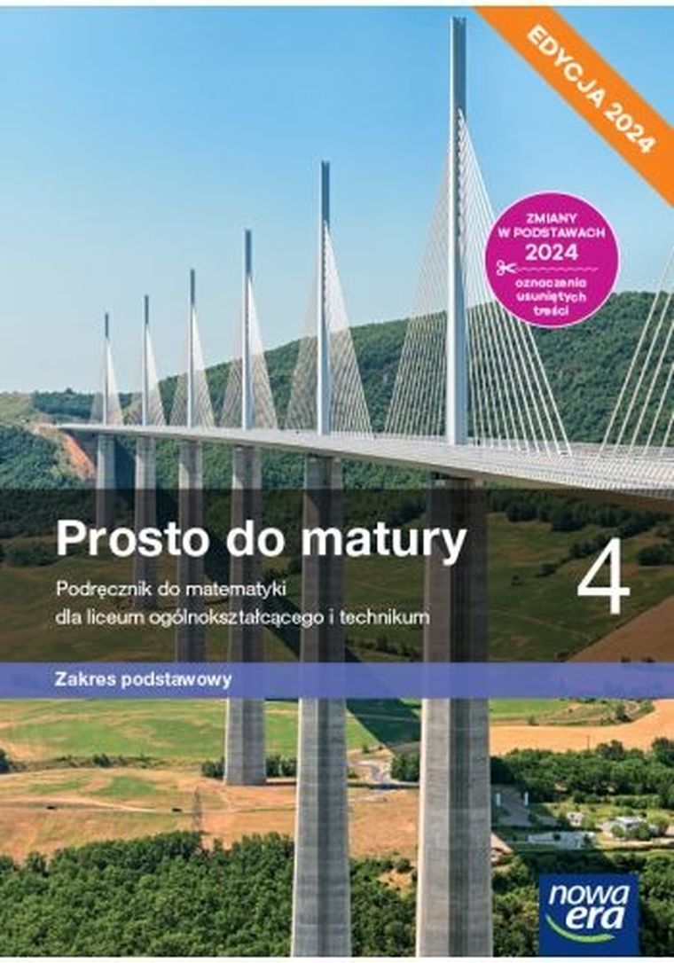 Matematyka LO 4. Prosto do matury. Podręcznik
