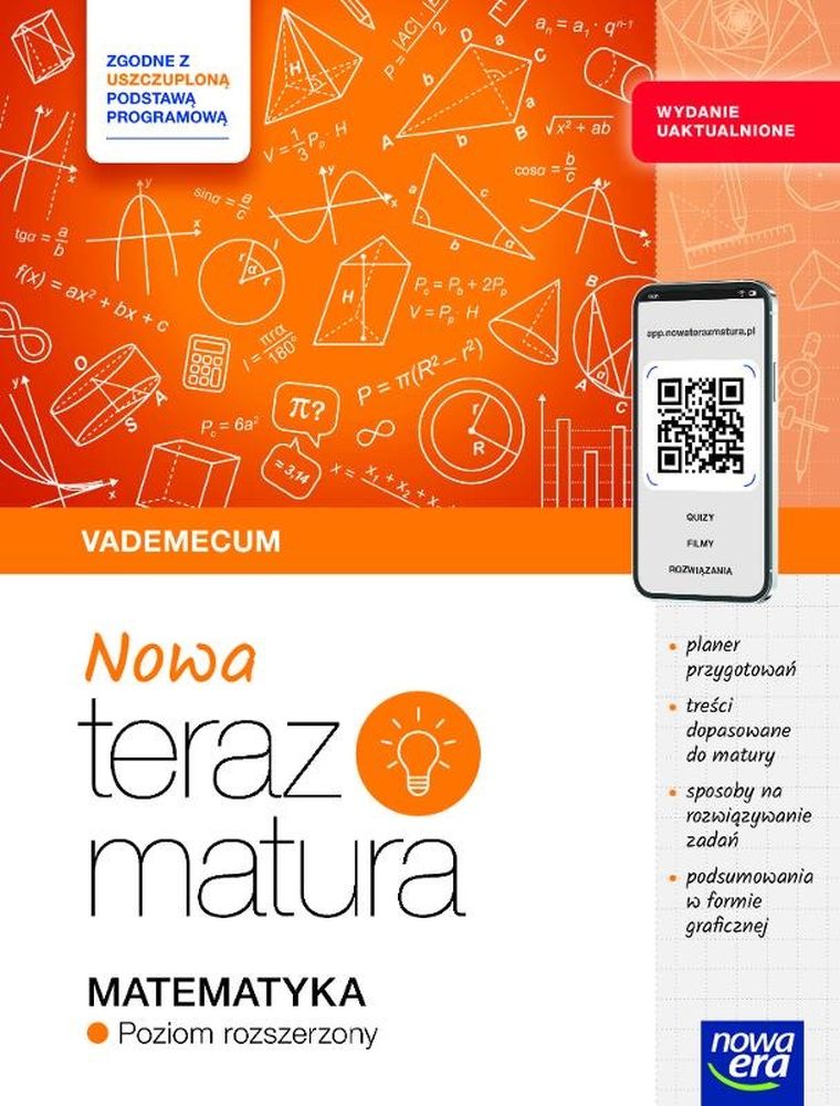 Matematyka. Nowa Matura Teraz Vademecum 2025/26 ZR