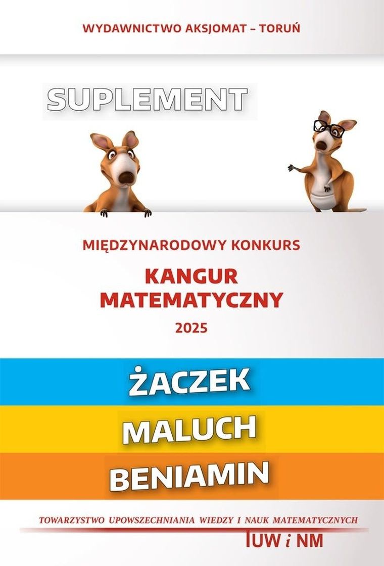 Matematyka z wesołym kangurem. Suplement 2025