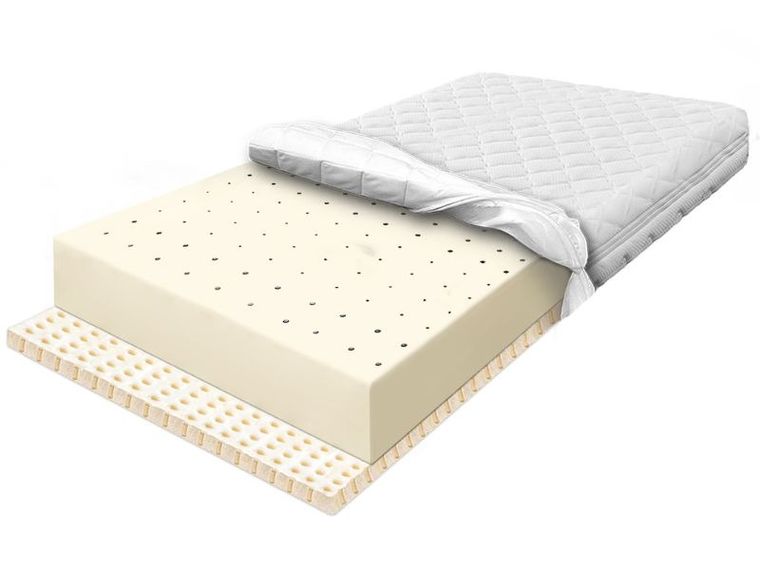 Materace z Gór, Standard Airmax Lati, materac wentylujący, lateksowy, przewiewny, 70-170-24 cm