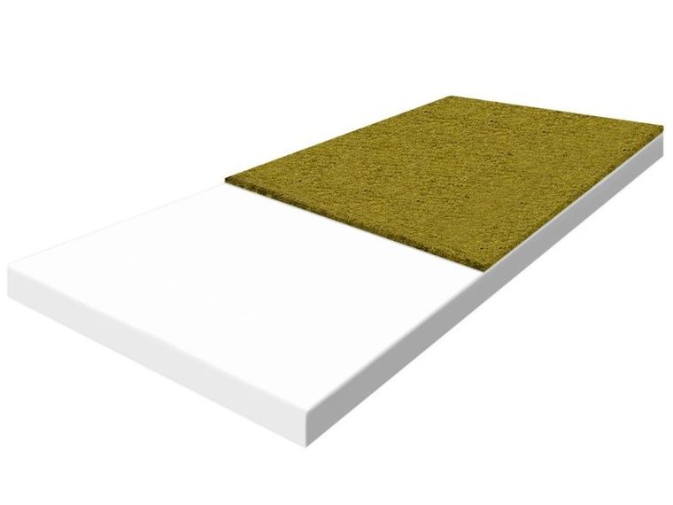 Materace z Gór, Top Flexi Breeze, materac odprężający, nawierzchniowy, piankowy, bez pokrowca, 90-130-7 cm