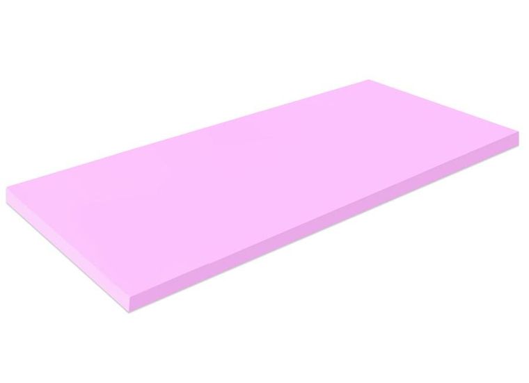 Materace z Gór, Top Hr, materac odprężający, nawierzchniowy, wysokoelastyczny, bez pokrowca, 110-160-3 cm