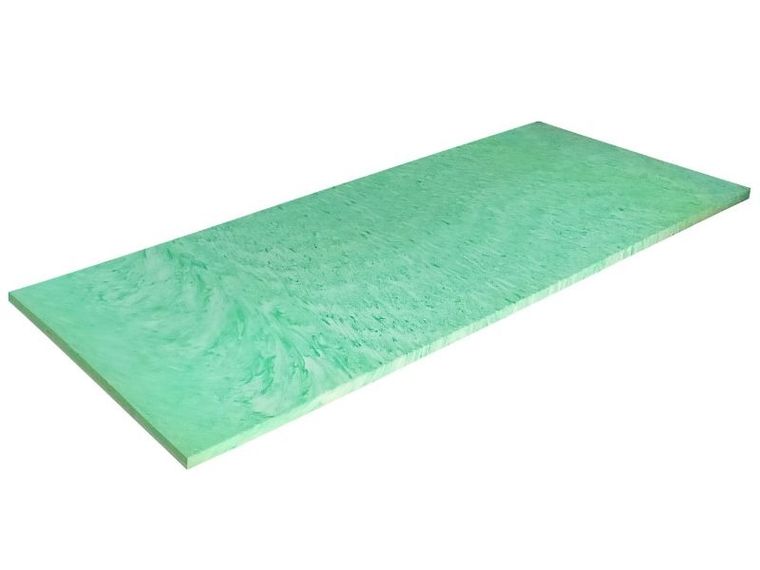 Materace z Gór, Top Verde, materac orzeźwiający, nawierzchniowy, piankowy, 80-180-3 cm