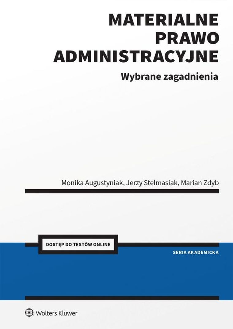 Materialne prawo administracyjne. Wybrane zagadnienia + Testy online