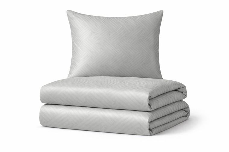 Matex, 3-częściowy komplet pościeli, adamaszek geometryczny, 160-200 cm