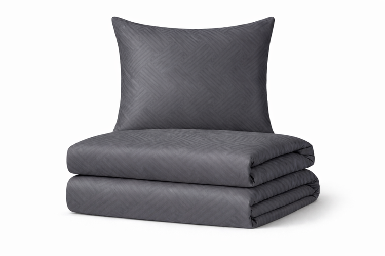 Matex, 3-częściowy komplet pościeli, adamaszek geometryczny, 200-220 cm