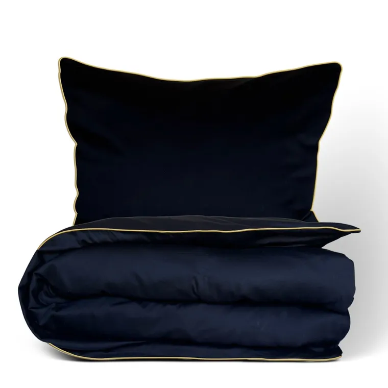 Matex, Gold Line, pościel satynowa, jednobarwna z wypustką, 160-200 cm