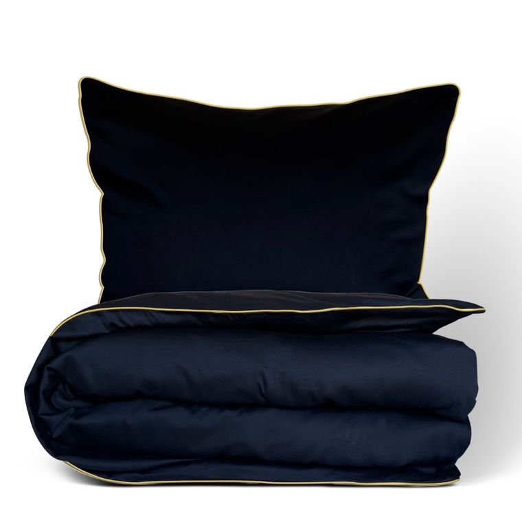 Matex, Gold Line, pościel satynowa, jednobarwna z wypustką, 200-220 cm