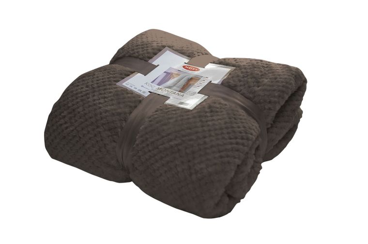 Matex, Montana, koc, brązowy, 150-200 cm