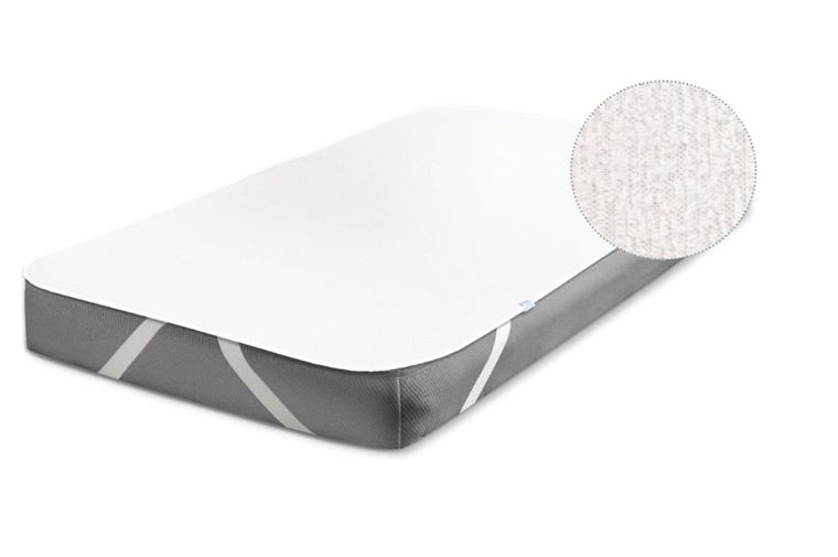 Matex, podkład higieniczny frotte podgumowany, biały, 90-200 cm