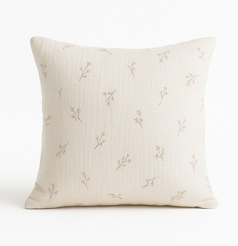 Matex, poszewka na poduszkę typu jasiek, muśłinowa, 40-40 cm