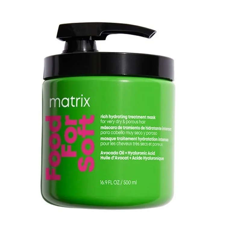 Matrix, Food For Soft, intensywnie nawilżająca maska do włosów suchych, 500 ml