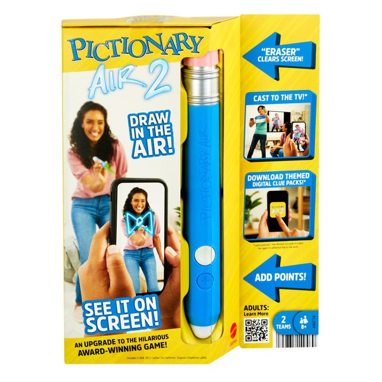 Mattel, Pictionary Air 2, rodzinna gra rysunkowa
