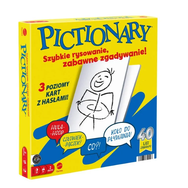 Mattel, Pictionary, Rodzinna gra w rysowanie