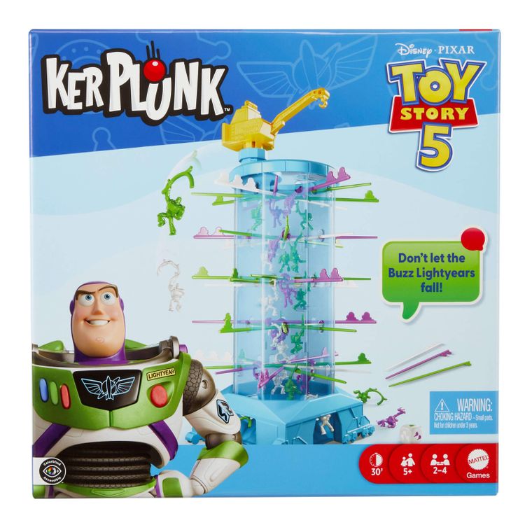 Mattel, Toy Story 5, Spadające Buzzy Astrale, gra dla dzieci