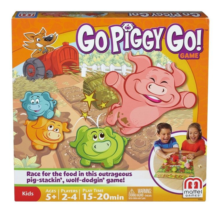 Mattel, Uciekające świnki, gra planszowa