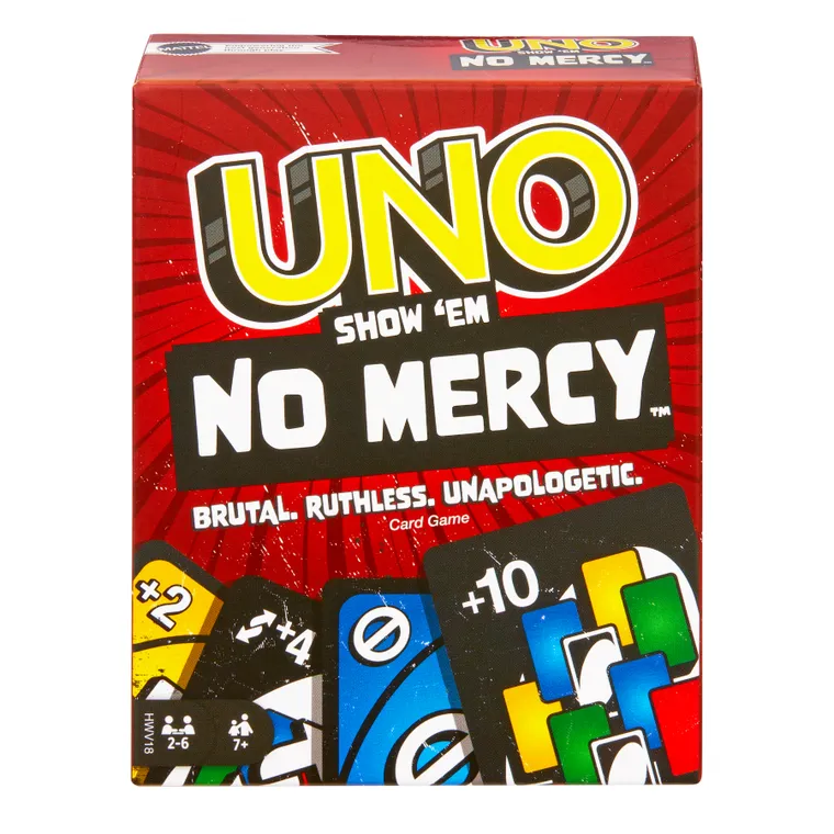 Mattel, Uno No Mercy, gra karciana