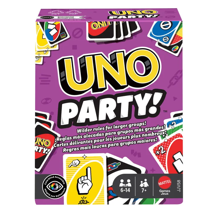 Mattel, UNO Party, gra karciana