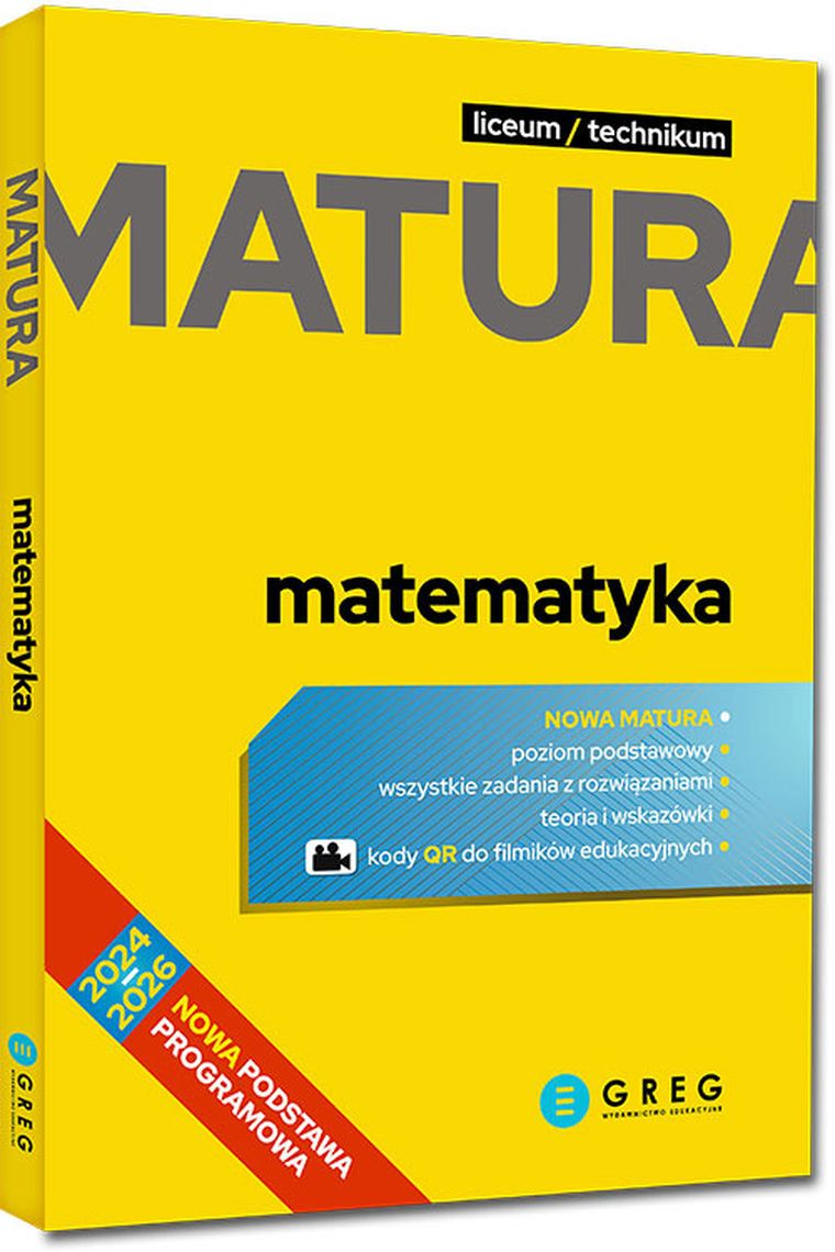 Matura - matematyka - 2024-2026. Repetytorium maturalne