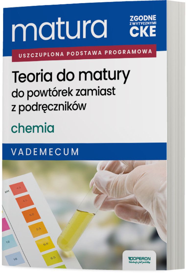 Matura 2026. Chemia. Teoria do matury. Vademecum