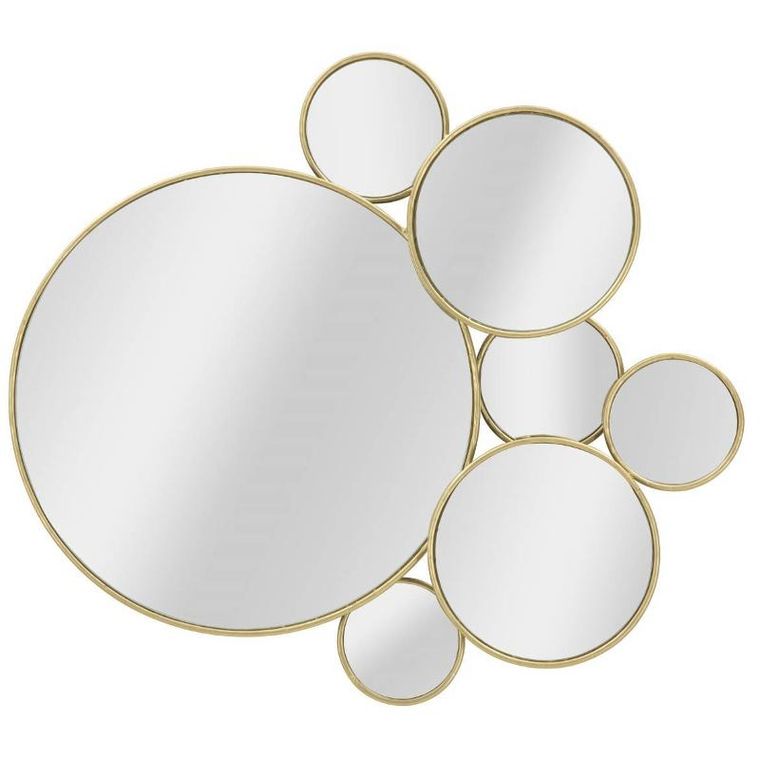 Mauro Ferretti, lustro ścienne, kompozycja z luster różnych rozmiarów, 81-73 cm