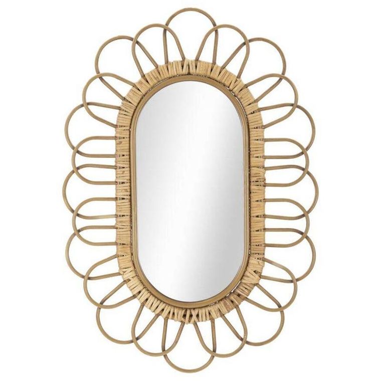 Mauro Ferretti, lustro ścienne z ozdobną ramą, 56.5-80 cm