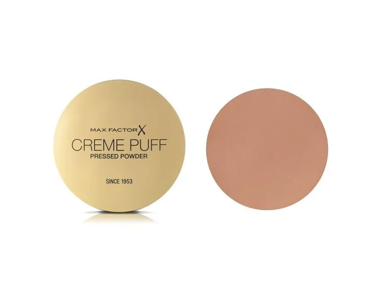 Max Factor, Creme Puff, puder prasowany, nr 042 Deep Beige, 14g