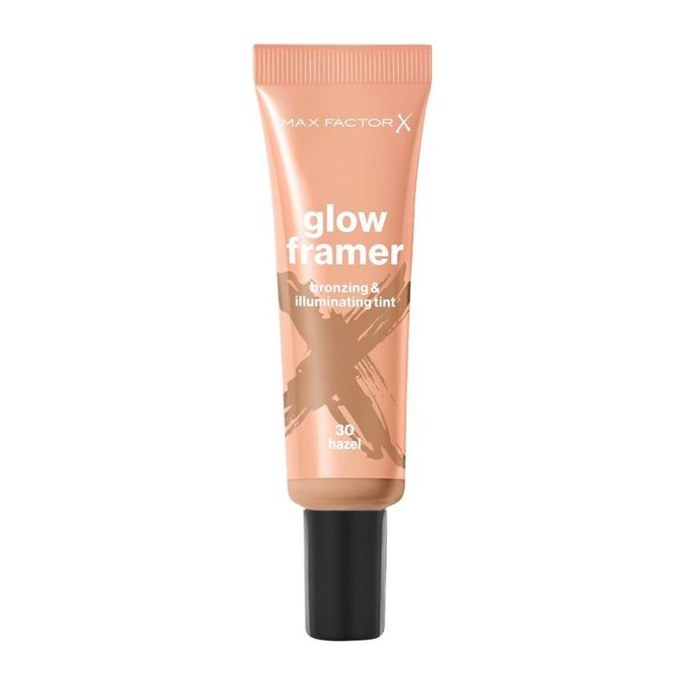Max Factor, Glow Framer, brązujący tint do konturowania i rozświetlania twarzy, 30 Hazel, 30 ml